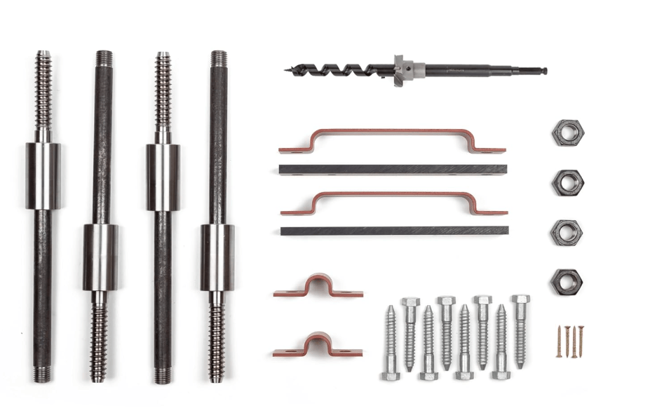 
Nelson Treehouse Hardware Kit - Tree Fort System for 2 Trees