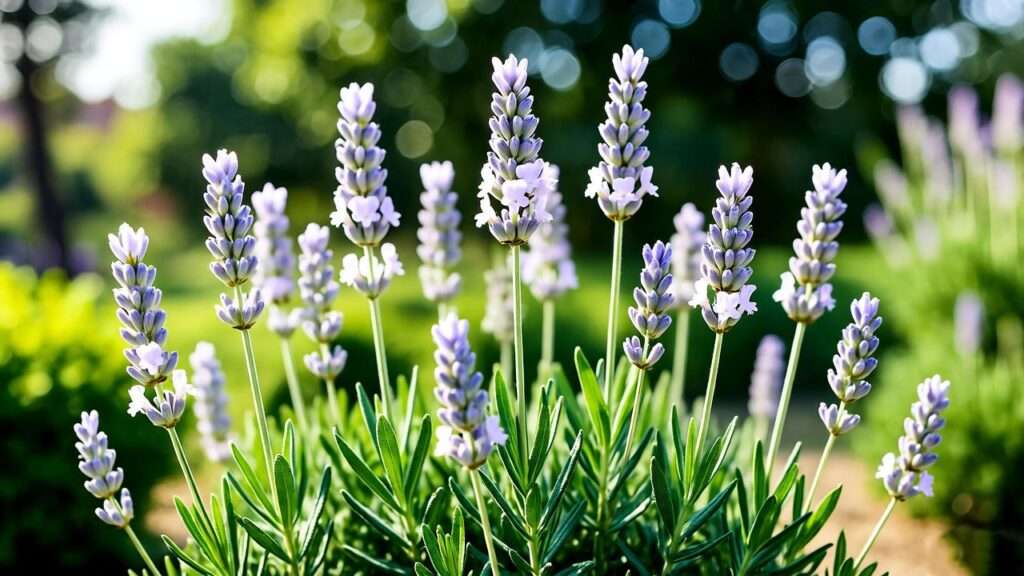 White Lavender Plant