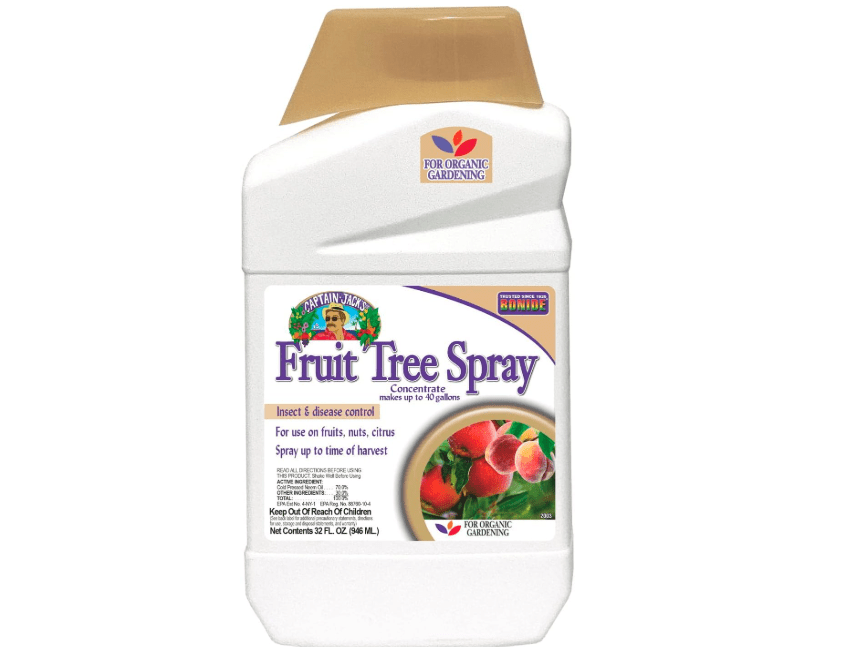 
Bonide Captain Jack's Fruit Tree Spray, 32 oz Concentrate, Insect & Disease Control Spray for Organic Gardening