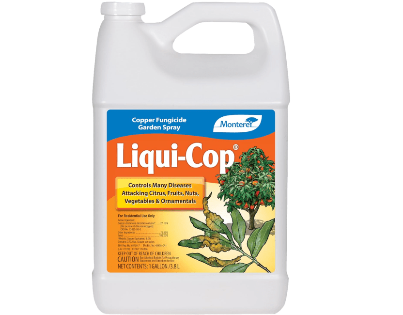 
Monterey Liqui-Cop - Copper Fungicide Garden Spray for Citrus and Fruit & Nut Trees - 1 Gallon