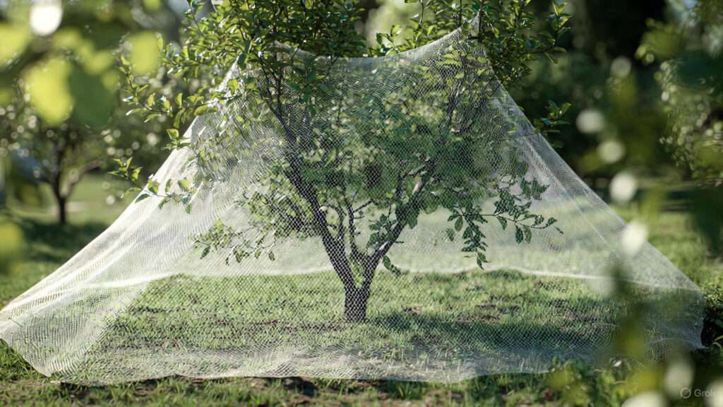 best netting for fruit trees