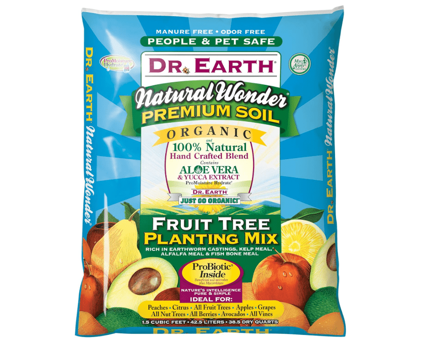  Dr. Earth Natural Wonder Fruit Tree Planting Mix,