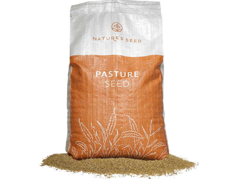 
Nature's Seed Northern Horse Forage Mix, Equine Pasture Grass Seed Nutrition Blend, 10 lbs