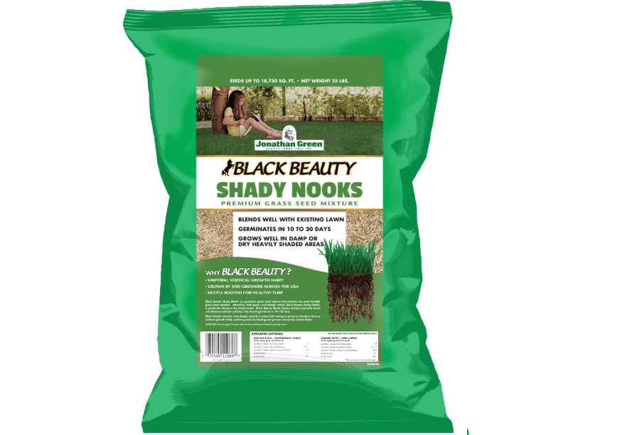 Jonathan Green (11960) Black Beauty Shady Nooks Grass Seed - Cool Season Lawn Seed