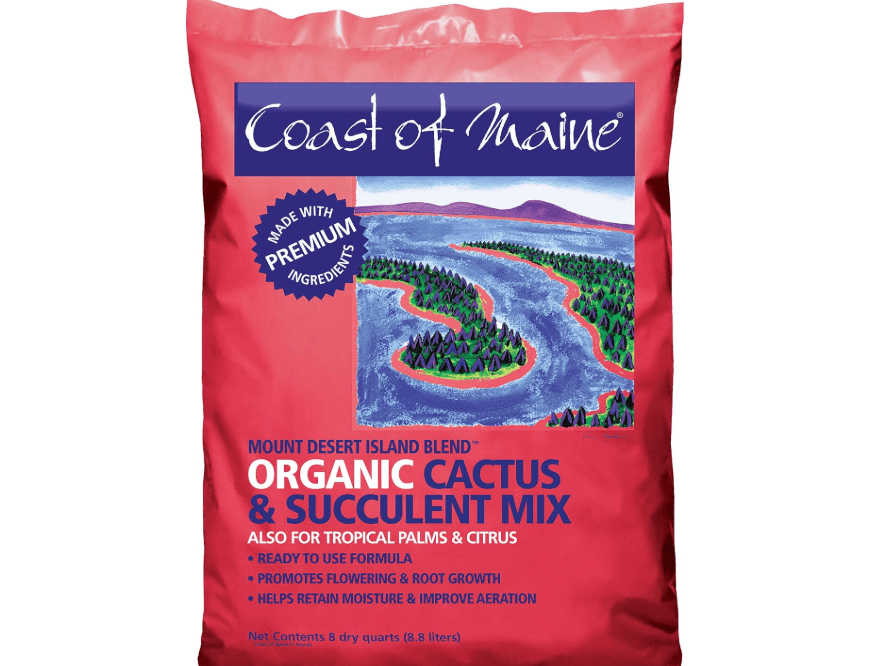 
Coast of Maine - Mount Desert Island Blend - Organic Cactus and Succulent Mix, 8qt