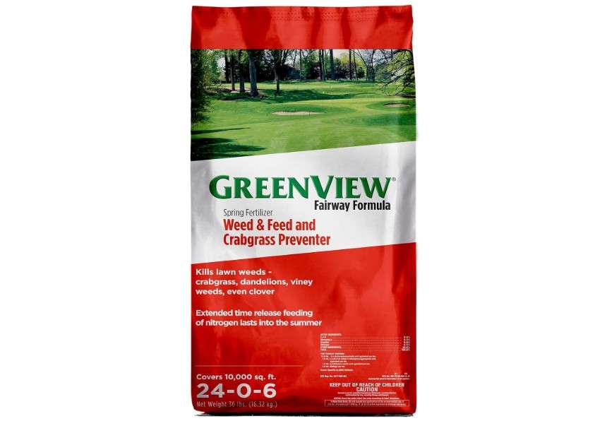 GreenView Fairway Formula Spring Fertilizer Weed & Feed and Crabgrass Preventer
