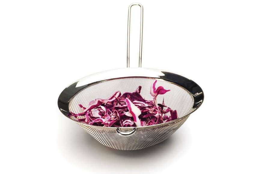 RSVP International Endurance Kitchen Collection, Stainless Steel Fine Mesh Conical Sieve/Colander, Multi-Purpose for Cooking, Baking, Loose Leaf Tea, Bar...