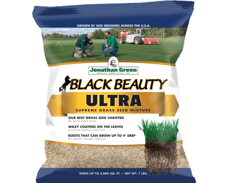 
Jonathan Green (10322) Black Beauty Ultra Grass Seed - Cool Season Lawn Seed 