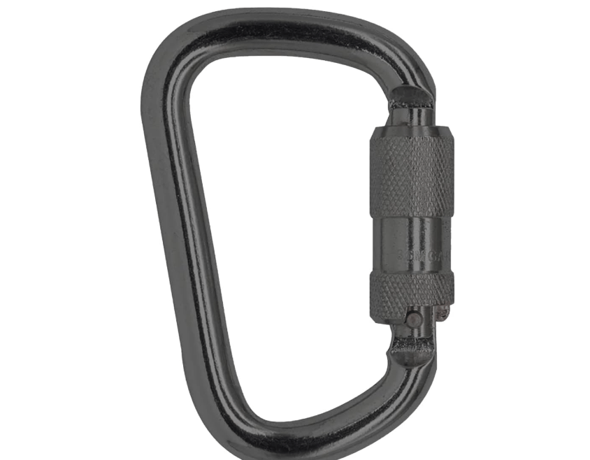 
Auto Locking Carabiner 45KN=10000lbs Heavy Duty Large Clip Climbing Carabiner Twist Lock Carabiners for Rock Climbing, Camping, Gym,Rescue (CE Rated,D Shape)