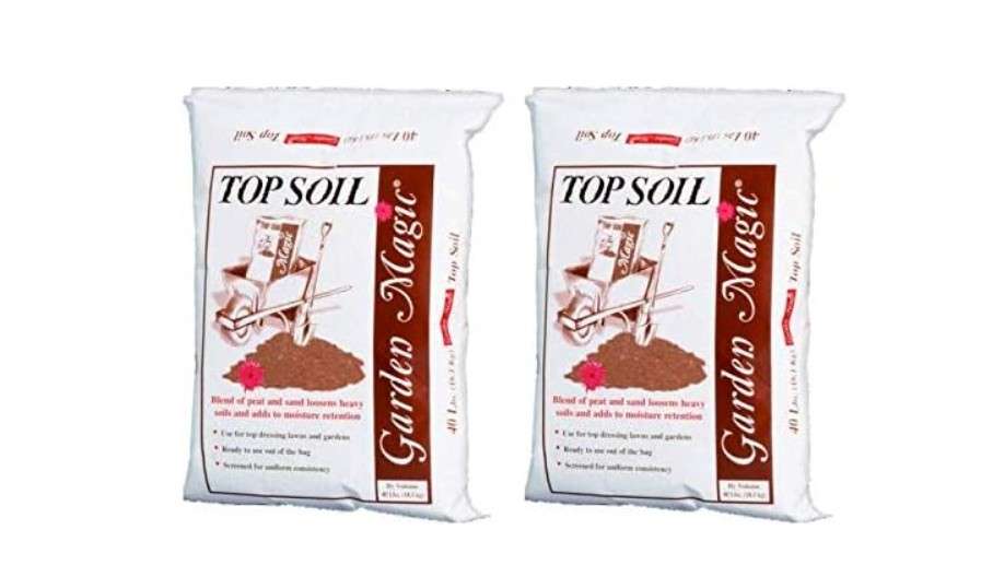 Michigan Peat 5540 Garden Magic Top Soil, 40-Pound (Two Pack)
