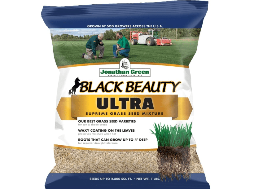 
Jonathan Green (10322) Black Beauty Ultra Grass Seed - Cool Season Lawn Seed 