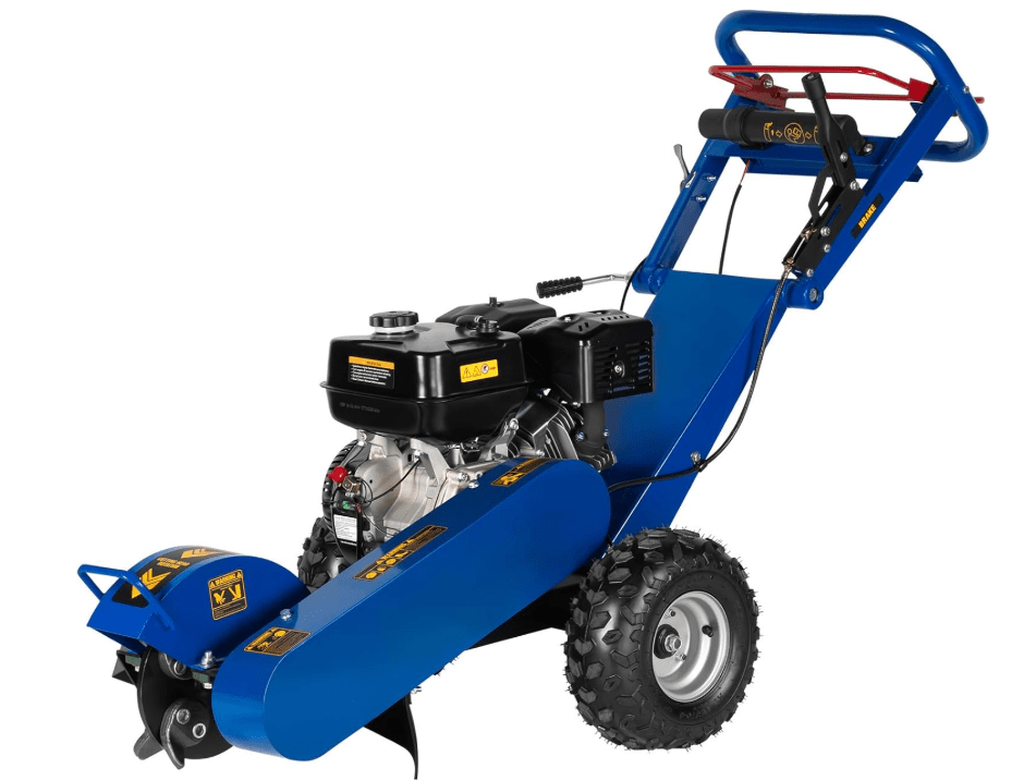 
BILT HARD 15HP 420cc Gas Power Stump Root Grinder, 23.6'' Cutting Height, 10'' Cutting Depth, Wheel Brake System, Gas Stump Grinder for Tree