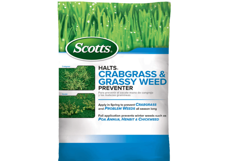 
Scotts Halts Crabgrass and Grassy Weed Preventer, Crabgrass Preventer, Pre Emergent Weed Control for Lawns, Prevents Chickweed & More,