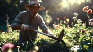best tool to cut monkey grass
