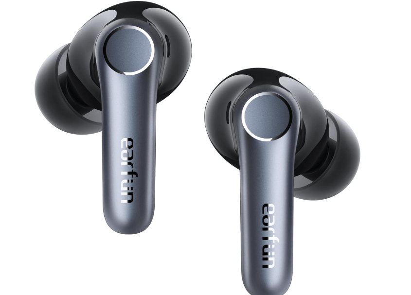  EarFun Air Pro 4 Adaptive Hybrid Noise Canceling Wireless Earbuds, Qualcomm Snapdragon Sound, aptX™ Lossless, 6 Mics AI CVC 8.0 Call,