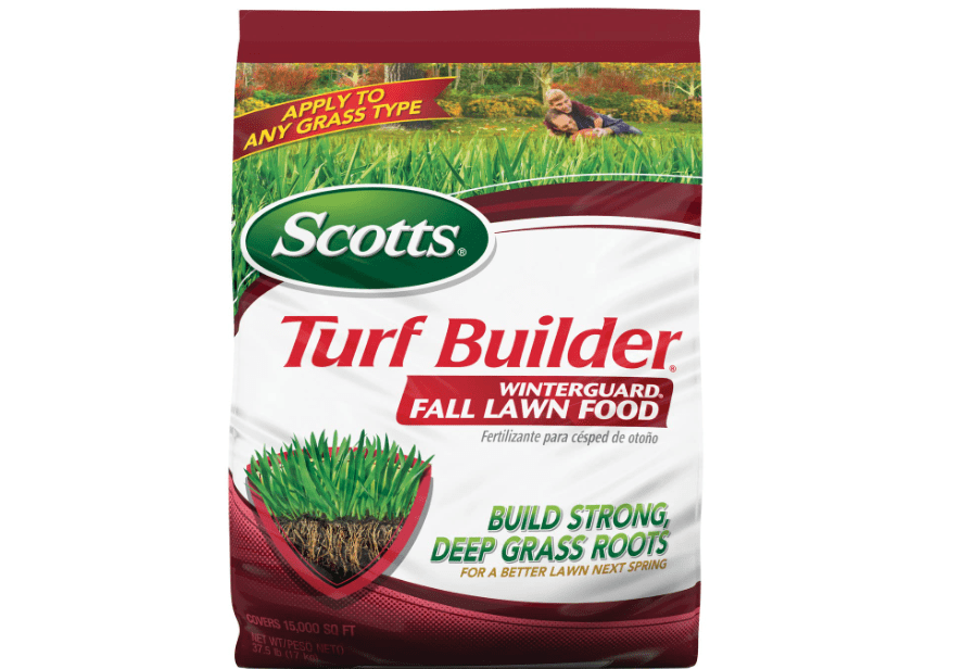 Scotts Turf Builder WinterGuard Fall Lawn Fertilizer for All Grass T