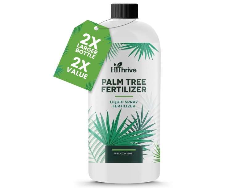 Premium 16oz Palm Fertilizer - Lush Growth, Rich in Plant Nutrients, Easy Liquid Application
