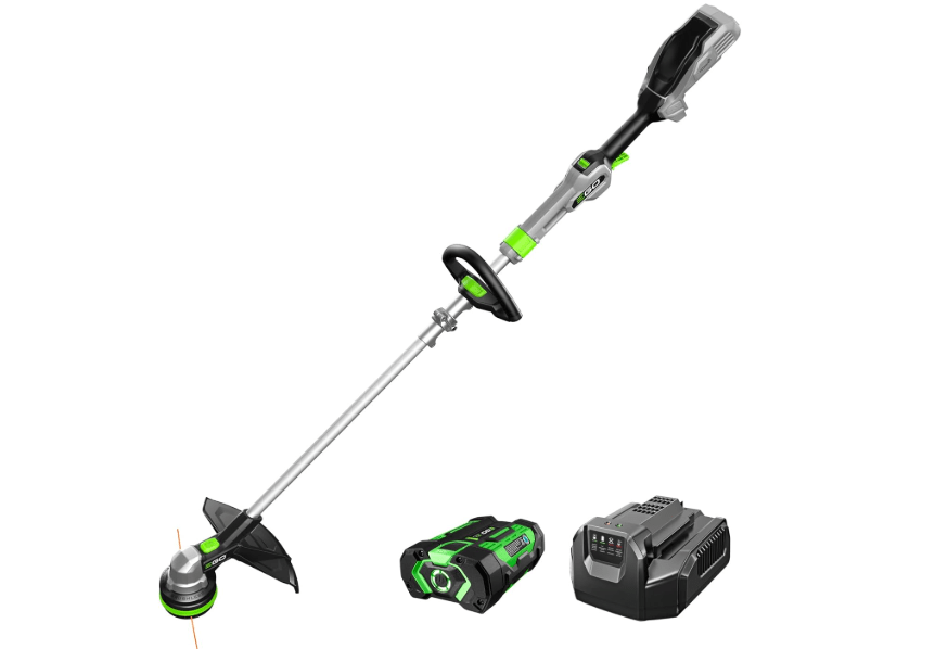 
EGO Power+ 56-Volt 15" String Trimmer with POWERLOAD™ with 2.5Ah Battery and 210W Standard Chargers, ST1511T
