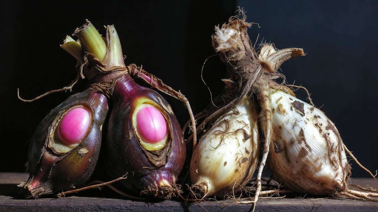 Healthy vs rotten canna rhizomes – how to choose the best bulbs for planting