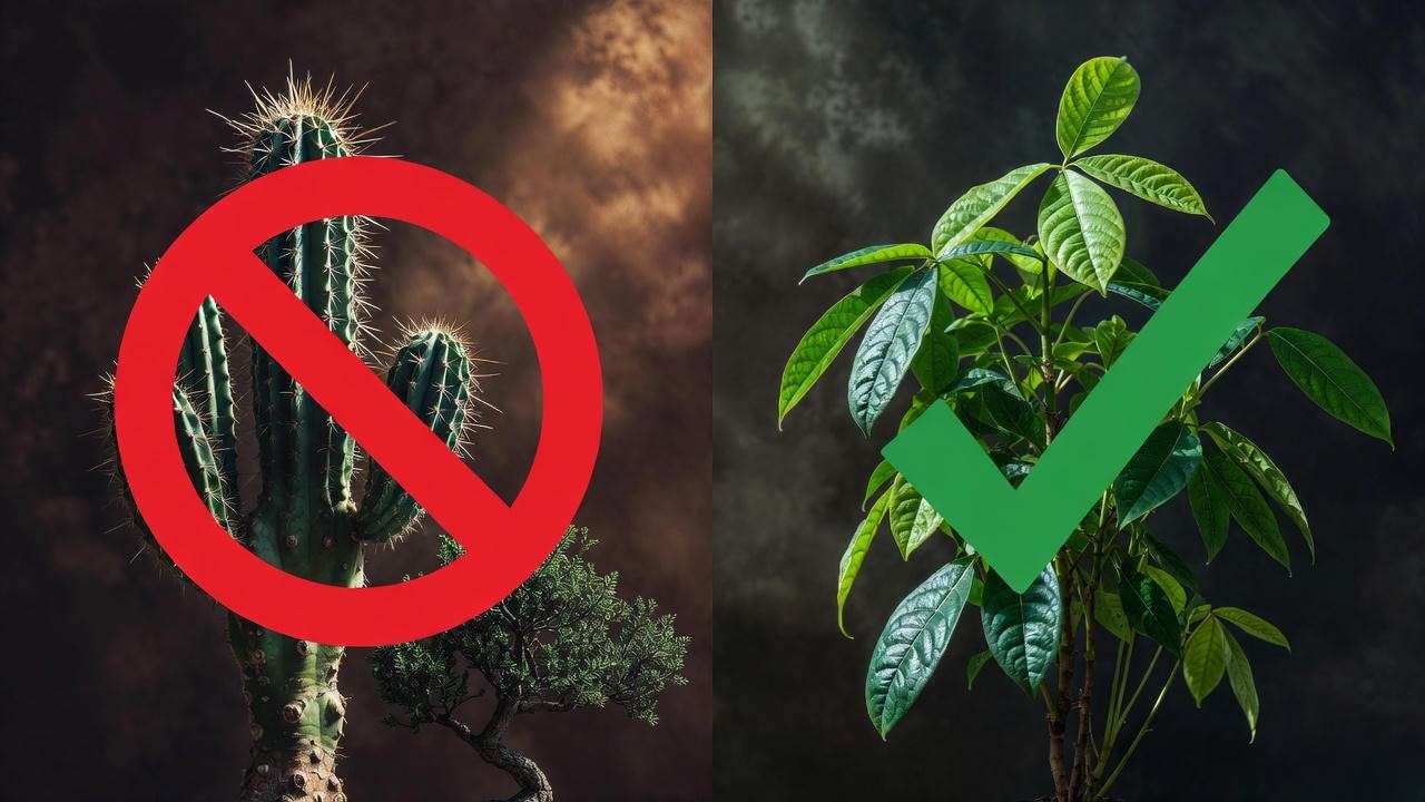 Plants to avoid in feng shui: cactus and bonsai vs healthy prosperity plants