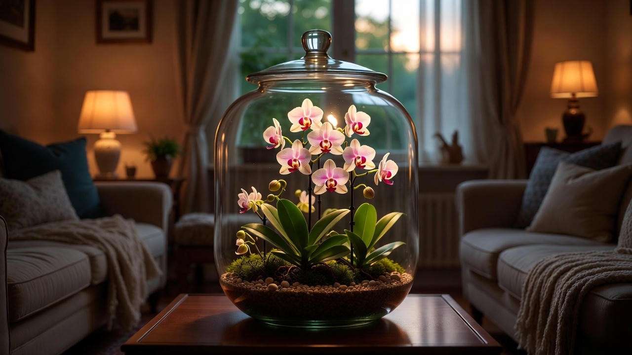 Reader success story – thriving closed orchid terrarium in home 2025