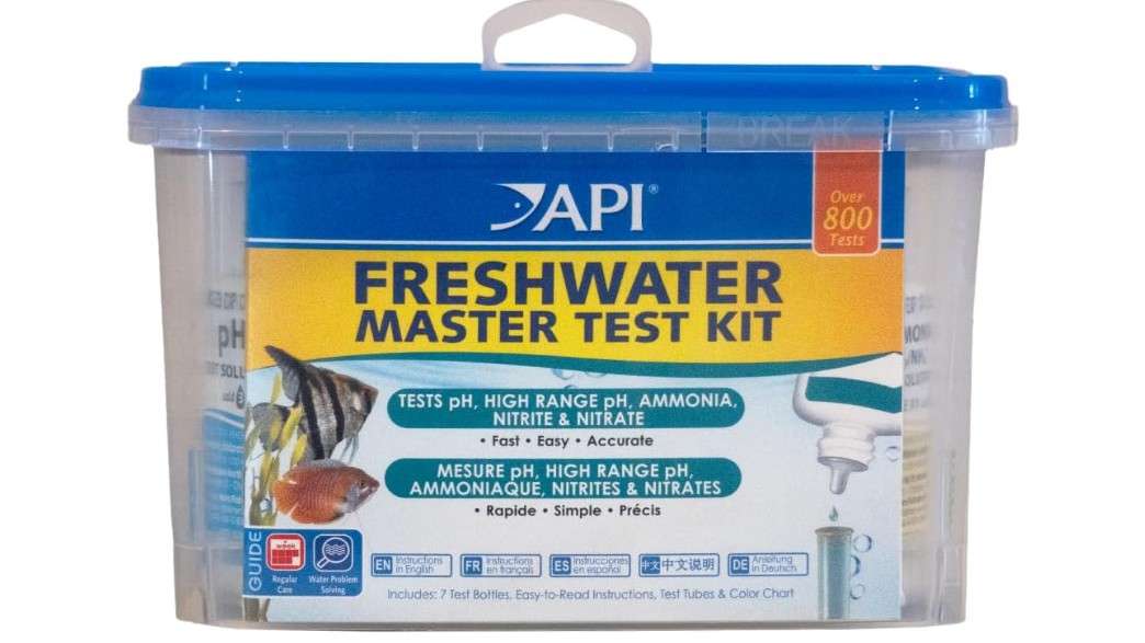API FRESHWATER MASTER TEST KIT 800-Test Freshwater Aquarium Water Master Test Kit, White, Single, Multi-colored