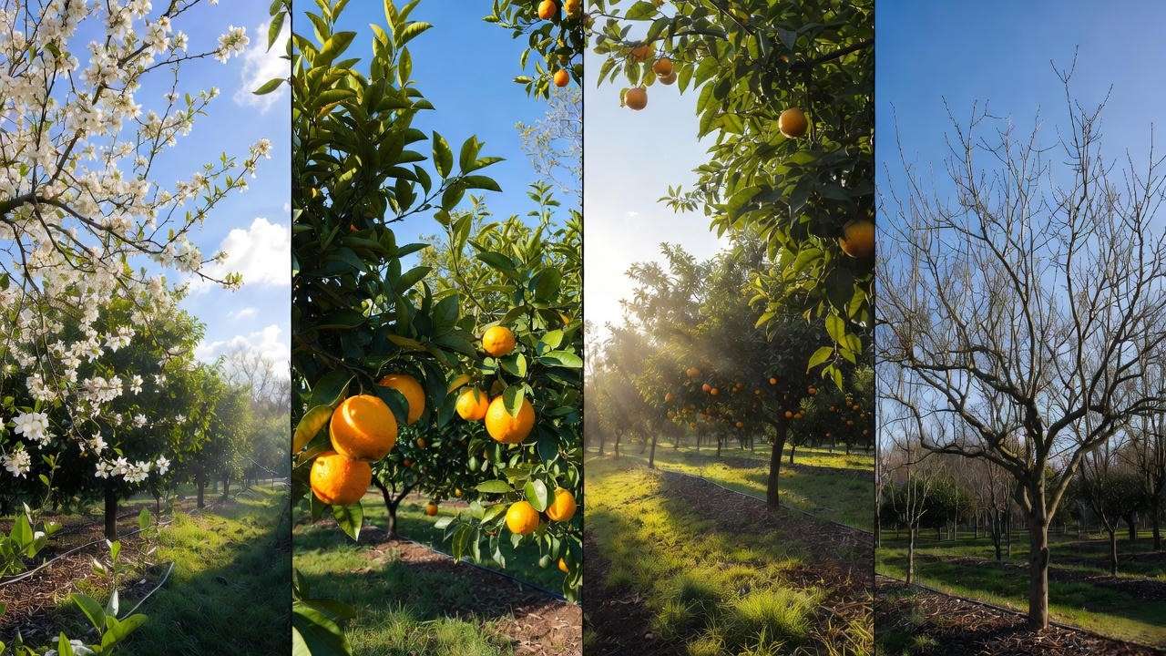 Visual Aid: Seasonal fertilization calendar for q