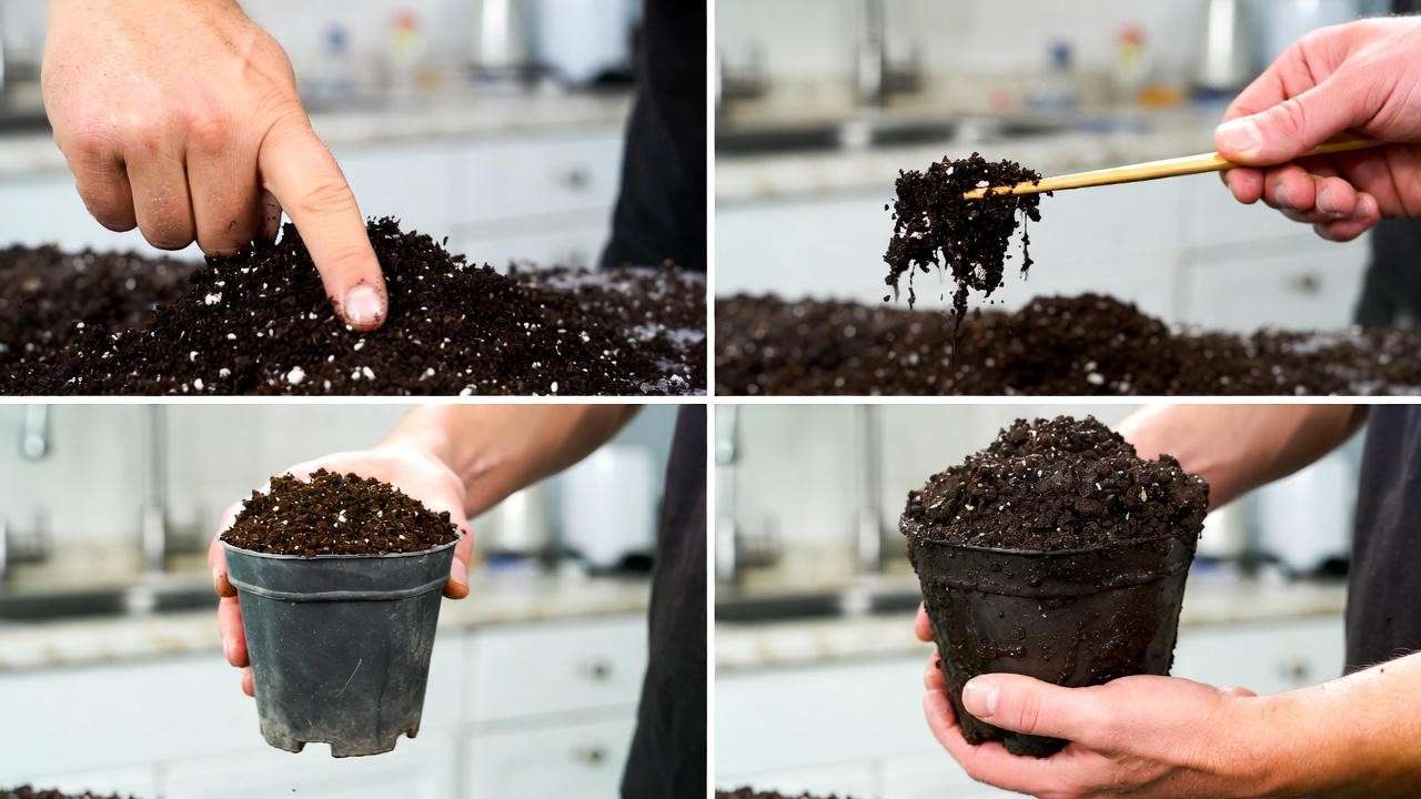 How to know when to water Mass Cane – finger test, chopstick method, and lift test