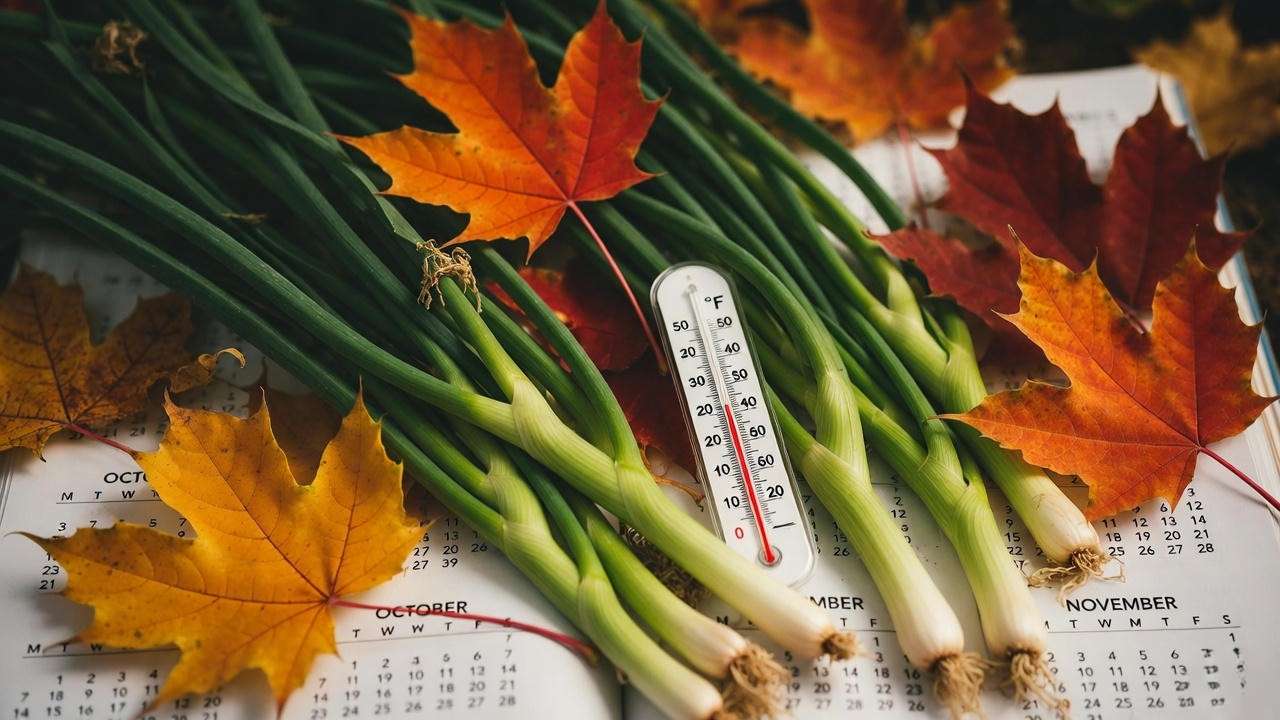 Best fall planting dates for garlic bulbils by USDA zone