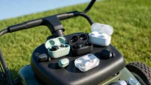 best earbuds for mowing grass