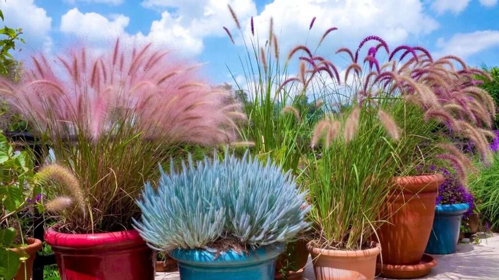 best ornamental grasses for containers
