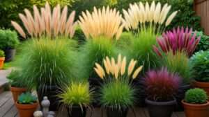 best ornamental grasses for pots on patio