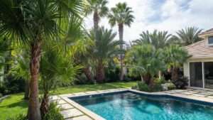 best palm trees for pool area
