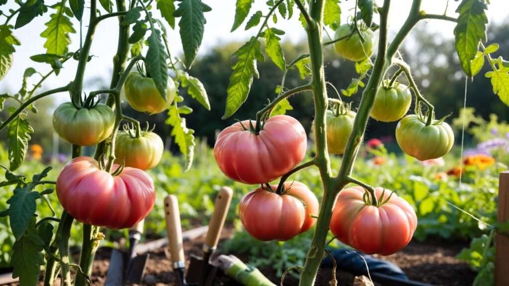german johnson tomato plants