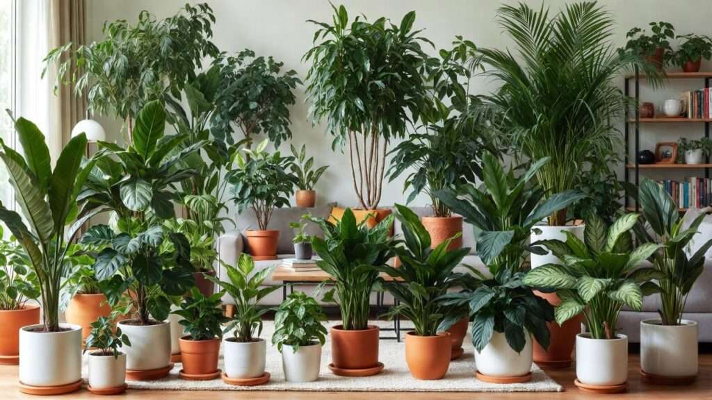 house plant trees low light