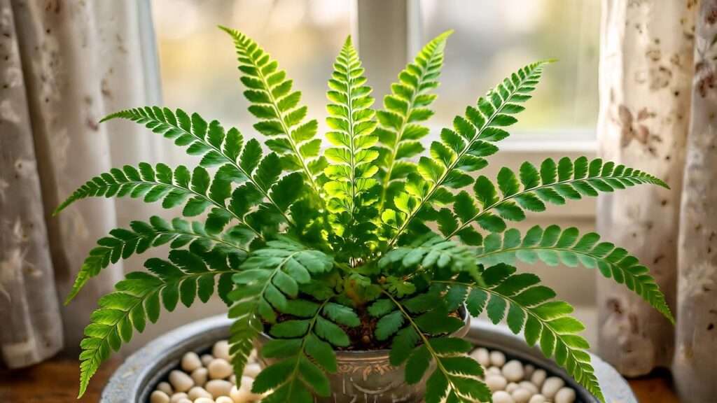 lemon button fern plant