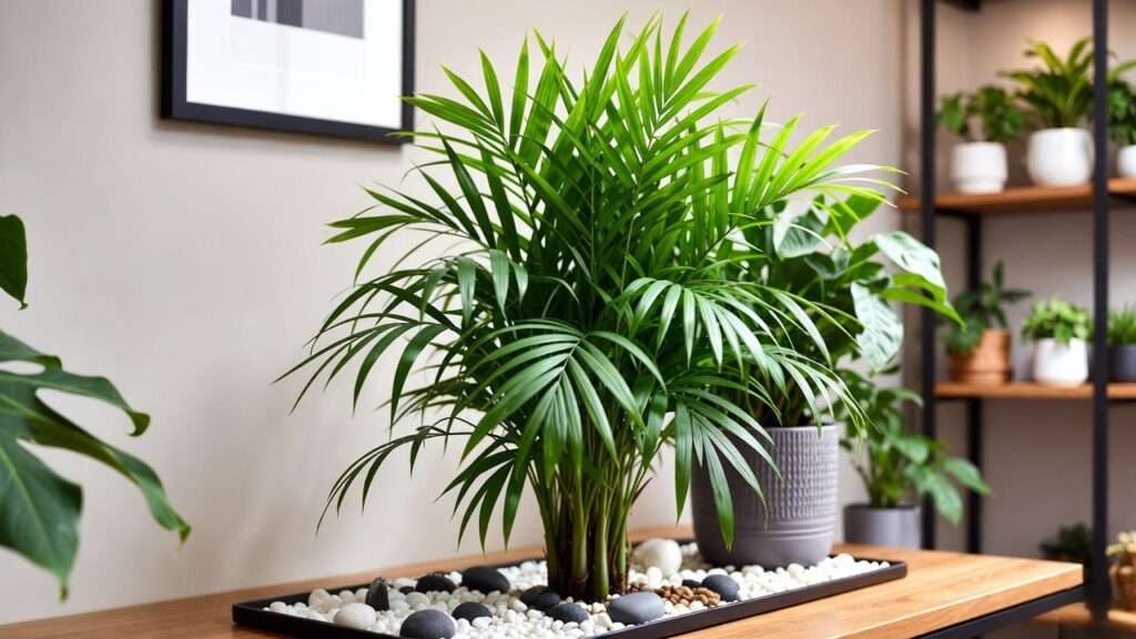 miniature palm tree plant