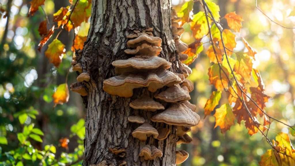mushroom in the tree