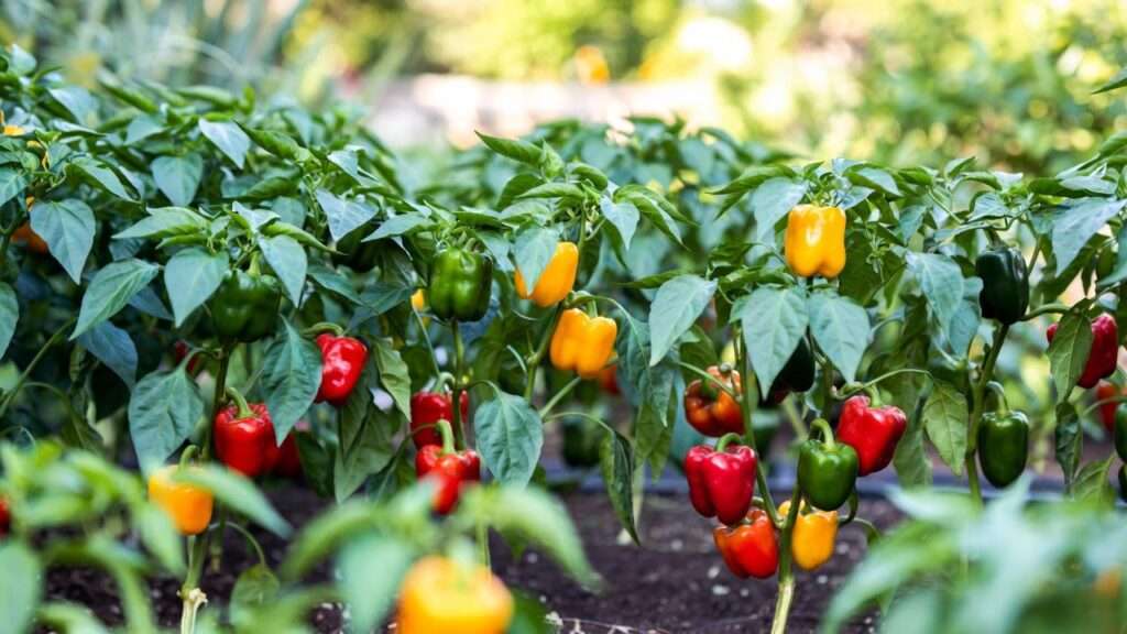 pepper plants spacing