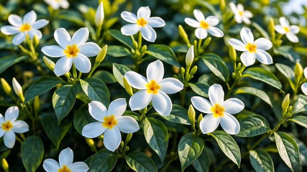 pinwheel jasmine plant