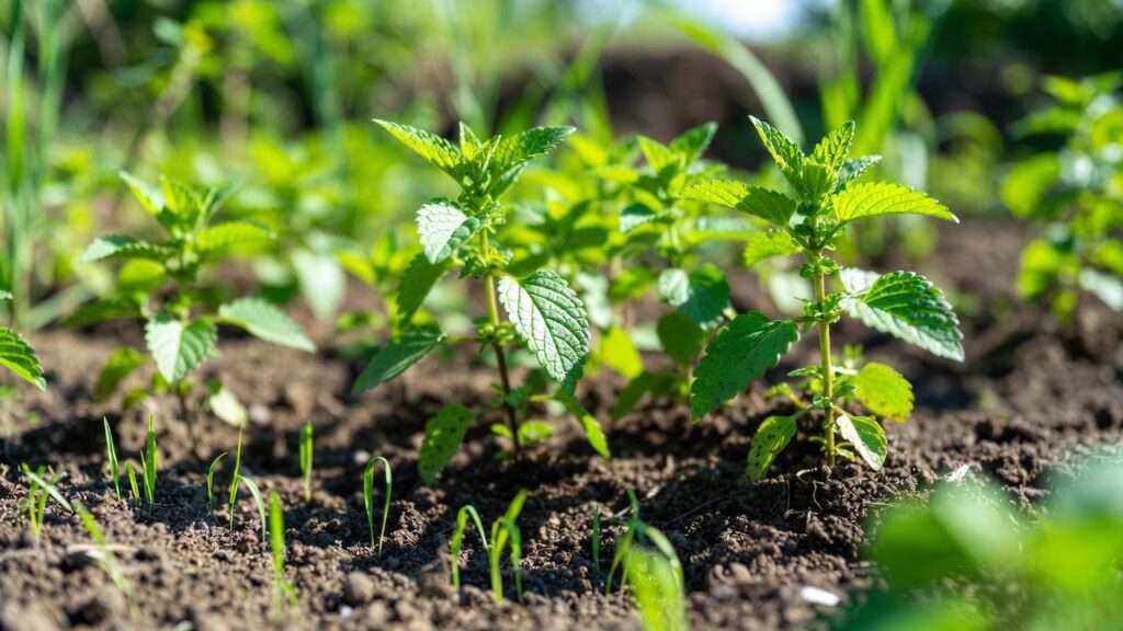 plant lemon balm seeds