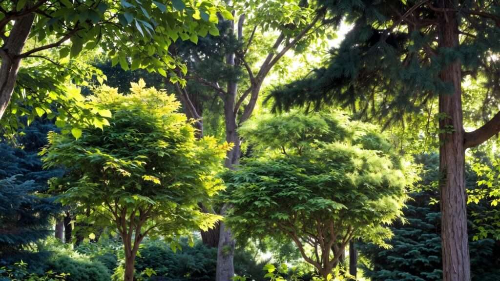 shade tolerant trees