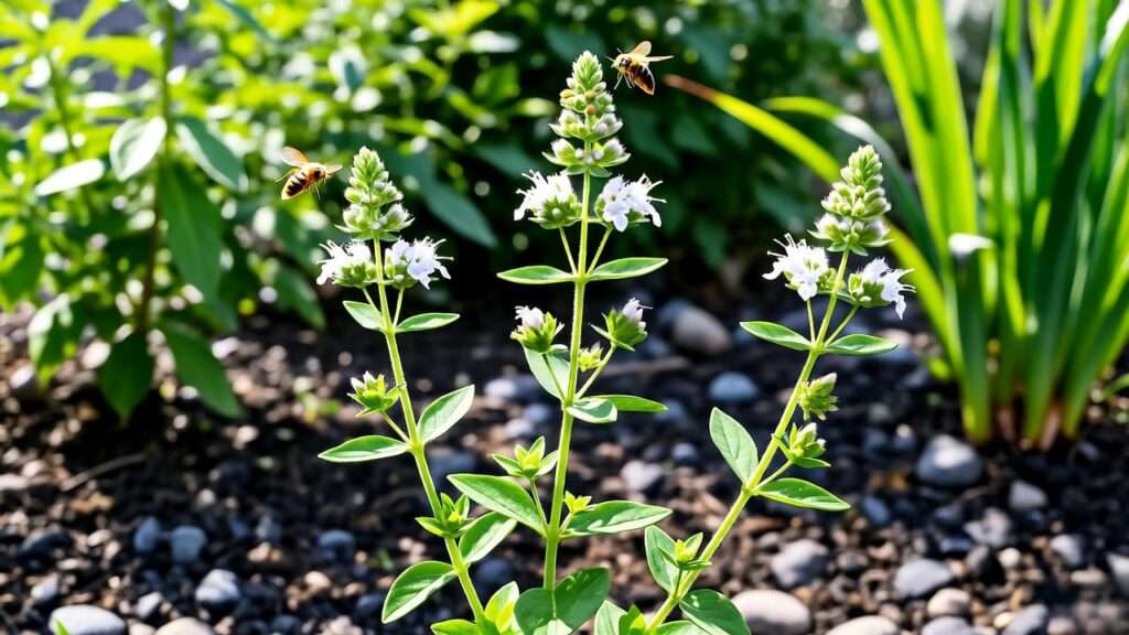slender mountain mint plant