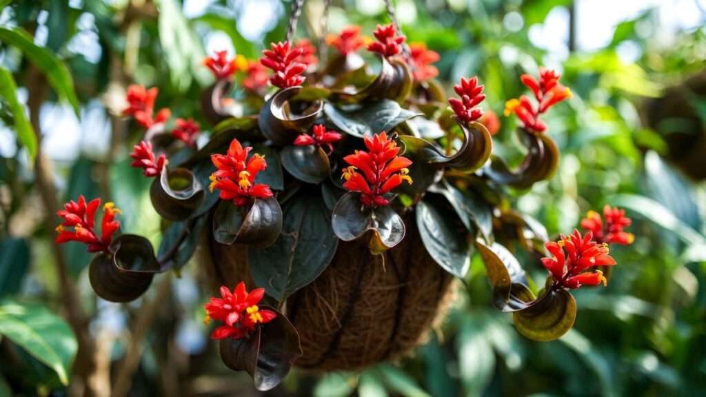 twisted lipstick plant