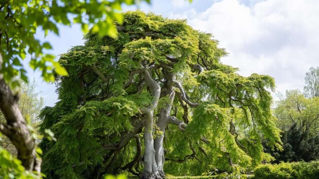weeping european beech tree