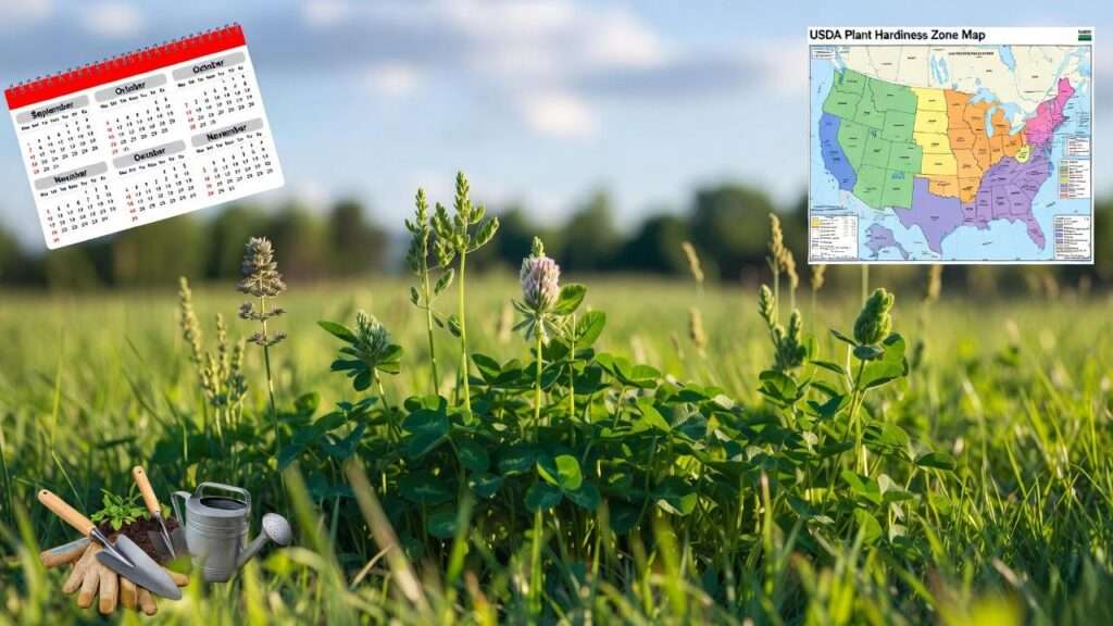 when to plant clover