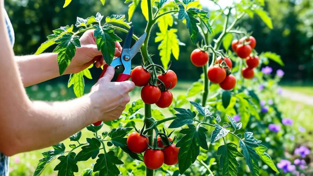 when to prune tomato plants