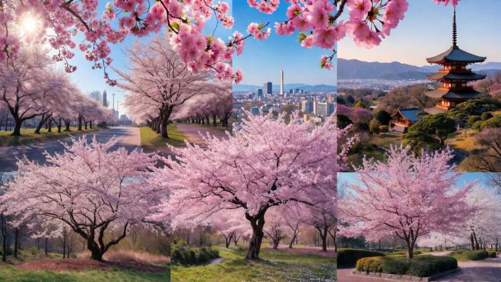 where do cherry trees grow