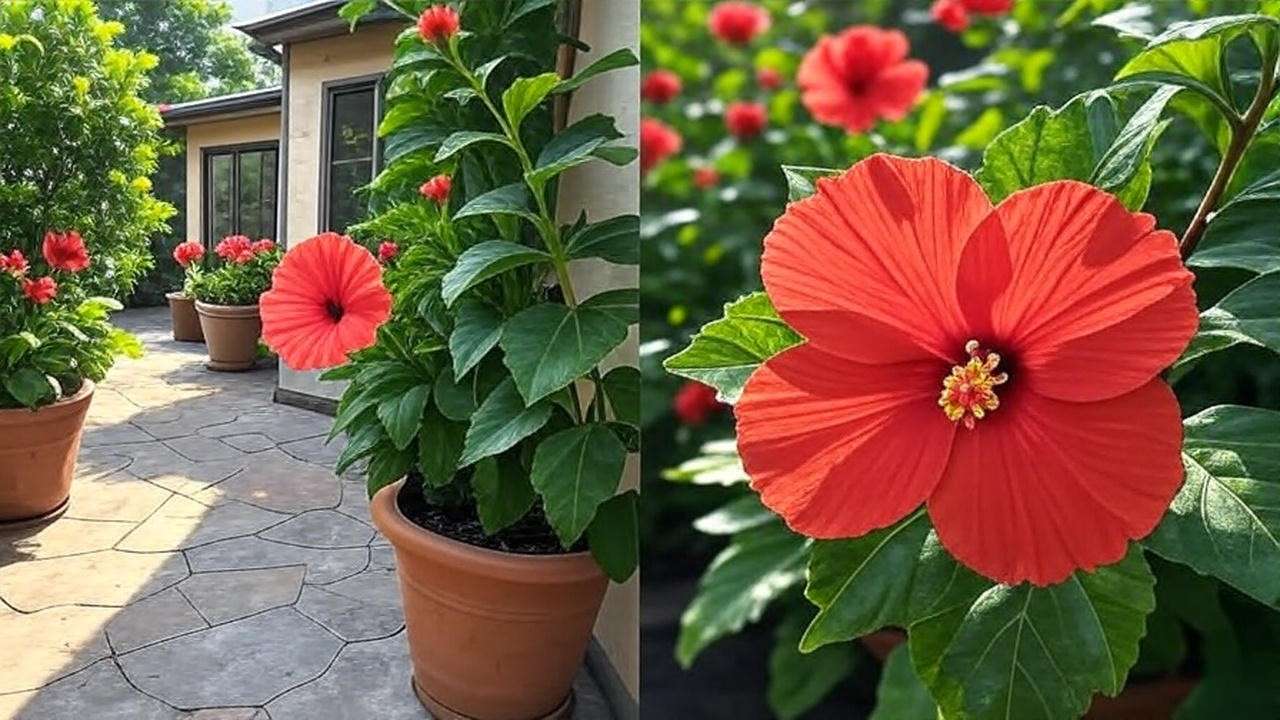 Potted hibiscus vs in-ground hibiscus fertilization differences