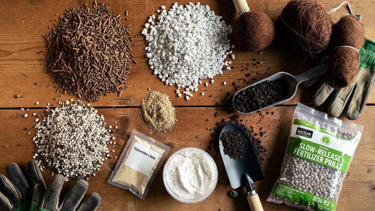 Professional long-term soil mix recipe for giant potted treesβ